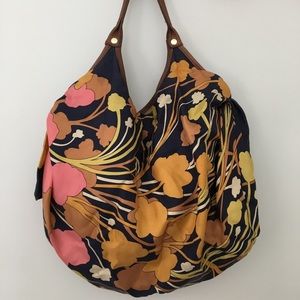 Pilcro and The Letterpress - silk shoulder bag